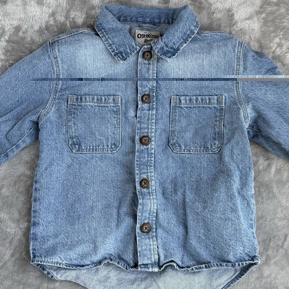 Osh Kosh Bgosh Denim‎ Boys Shirt 8